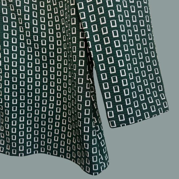 Vintage 70s Flutterbye Pointed Collar Zipper Front Shirt - Picture 4 of 8